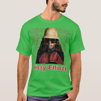 T-shirt Missy Elliot Red