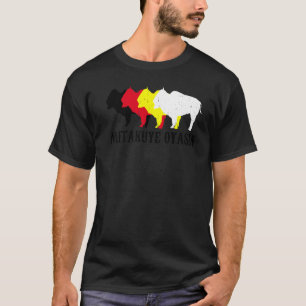 T-shirt Mitakuye Oyasin Oglala Lakota Chef sioux