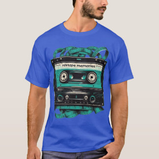 T-shirt Mitape Memories Casette funny