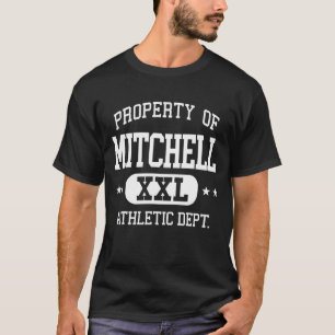 T-shirt Mitchell Retro Athletic Property Dept