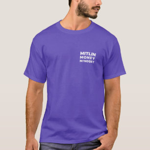 T-shirt MITLIN MONEY MINDSET Petit logo blanc