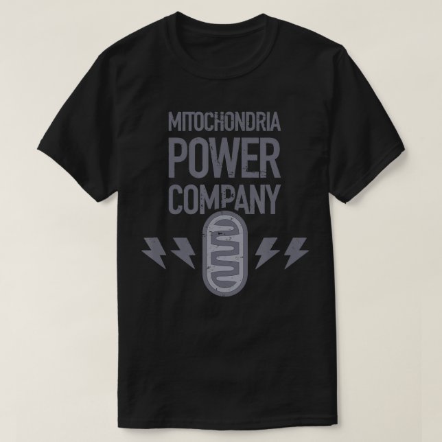 T-shirt Mitochondria Biology Teacher Animal Cell Mitochon (Design devant)