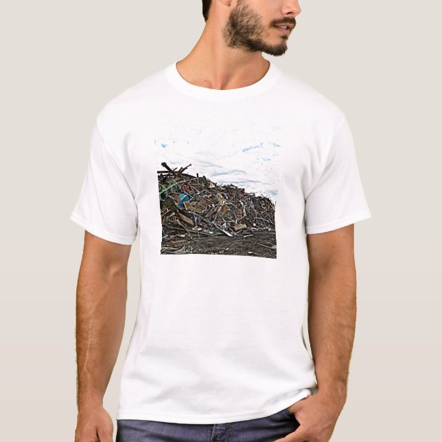 T-shirt Mitraille de décharge au dépôt (Devant)