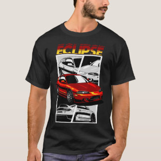 T-shirt Mitsubishi Eclipse en mélange rouge max