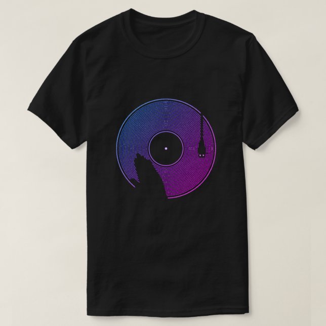 T-shirt mixant DJ (Design devant)