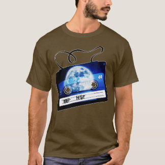 T-shirt Mixbande lune