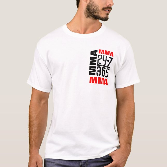 T-SHIRT MIXED MARTIAL ART 365 (Devant)