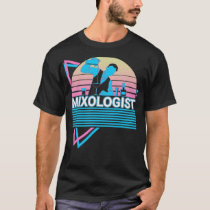 T-shirt Mixologiste Mixologie Bartender Bartending Cocktai