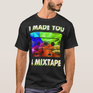T-shirt Mixtape 80s 90s Costume Vintage Retro Pour Hommes 