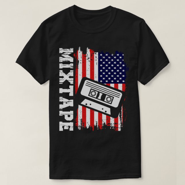 T-shirt Mixtape pour femmes (Design devant)