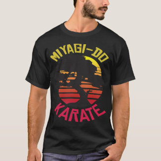 T-shirt Miyagi Do Silhouette Bonsai - Rétro