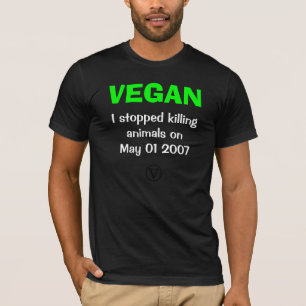T-shirt Mk Ⓥ Cessez de tuer des animaux