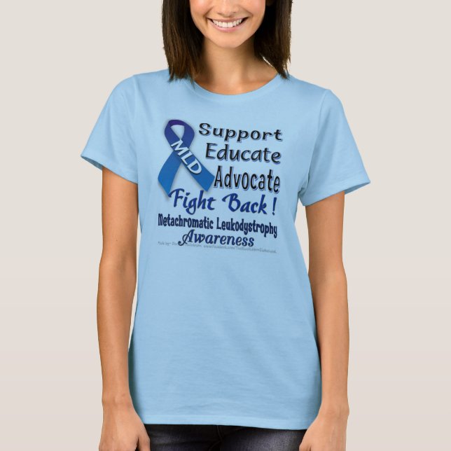 T-SHIRT MLD AWARENESS_FIGHT SOUTIENNENT (Devant)