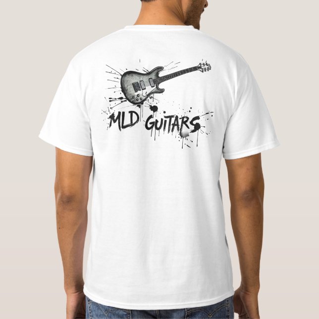 T-Shirt MLD Guitars (Dos)