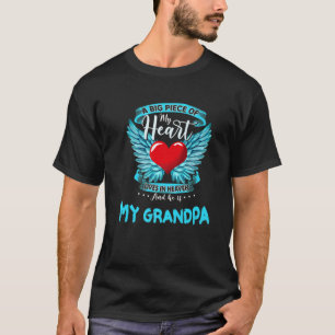 T-shirt Mlle Grand-Père Mon Ange Gardien Mon Grand-Père En