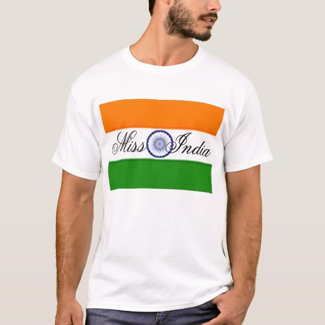 T-shirt Mlle Inde (Devant)