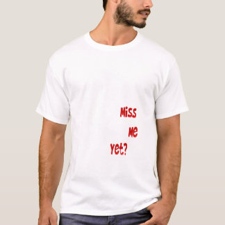 T-shirt Mlle Me Yet ? Chemise de _white