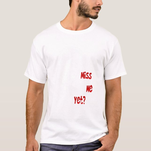T-shirt Mlle Me Yet ? Chemise de _white (Devant)