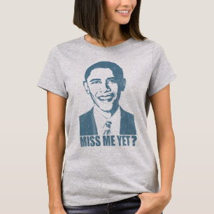 T-shirt Mlle Me Yet d'Obama ? affligé