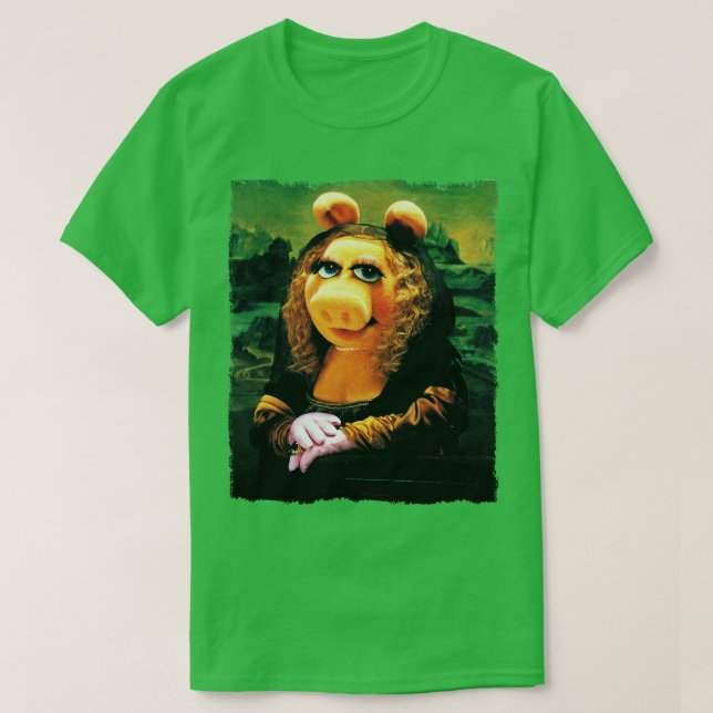 T-shirt Mlle piggy (Design devant)