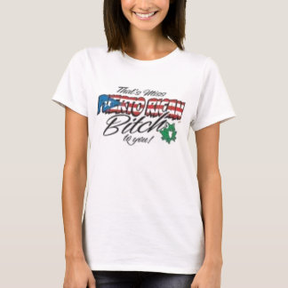 T-shirt Mlle Portoricain