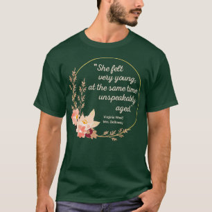 T-shirt Mme Dalloway Citation III Style mignon