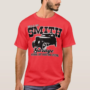 T-shirt Mme et M. Smith Hot-Rod Garage