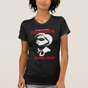 T-shirt Mme Incroyable Enseignant de l'année à la maiso