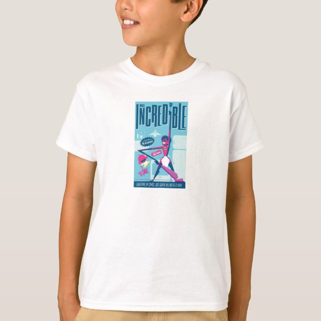 T-shirt Mme Incroyable Pop Art Disney (Devant)