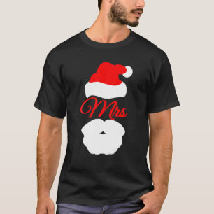 T-SHIRT MME MISS CLAUS SANTA CLAUS NICHOLAS COSTUME WOMENE