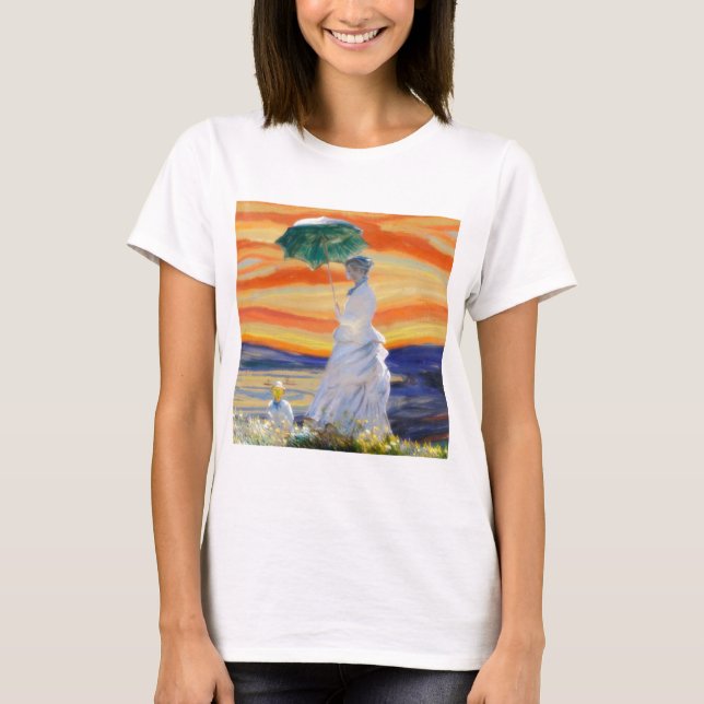T-shirt Mme Monet Rencontre Le Crieur (Devant)