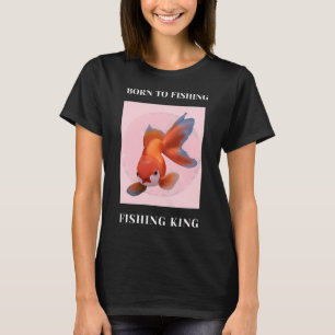 T-shirt Mme Poisson aux grosses lèvres rouges et nœud papi