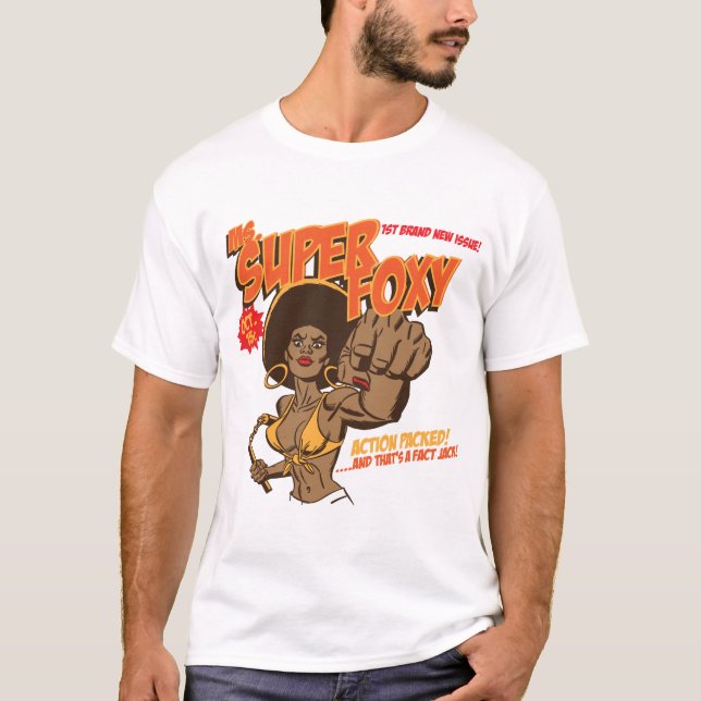 T-shirt Mme Super Foxy (Devant)