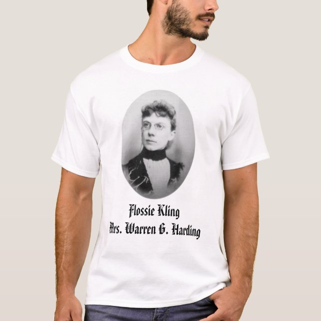 T-shirt Mme Warren G. Harding de Flossie Kling (Devant)