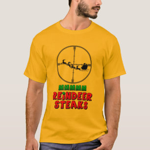 T-shirt Mmm… Biftecks de renne