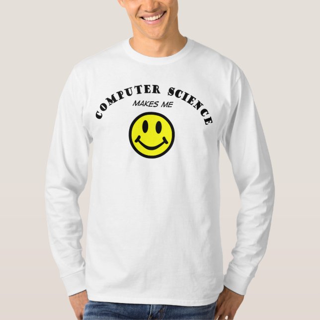 T-shirt MMS : De l'informatique (Devant)