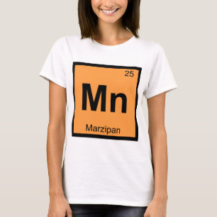 T-shirt Mn - Symbole de table périodique de la chimie de
