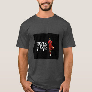 T-shirt Mo salah n'abandonne jamais la bande dessinée