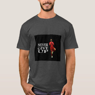 T-shirt Mo salah n'abandonne jamais la bande dessinée
