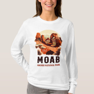 T-shirt Moab Arches National Park Utah Delicate Arch Reto