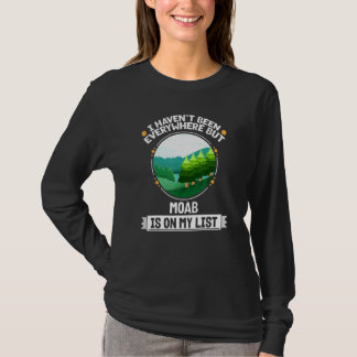 T-shirt Moab est sur ma liste Nature   Extérieur Arbres Fa