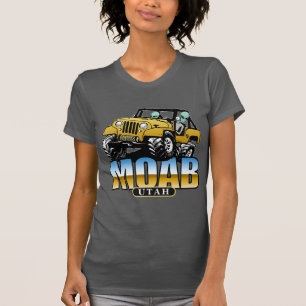 T-shirt MOAB, Utah - aliens 4x4