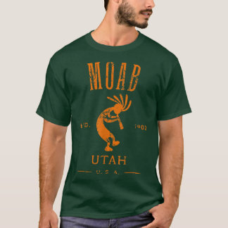 T-shirt Moab Utah Kokopelli Souvenir Conception désistée