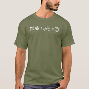 T-shirt Moab Utah Plus Vélos Vous Rend Heureux