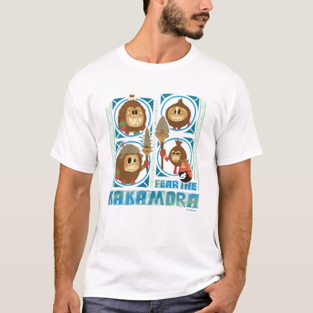 T-shirt Moana | La Peur Du Kakamora (Devant)