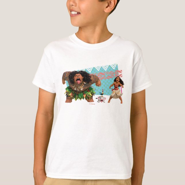 T-shirt Moana | Nous sommes tous des voyageurs (Devant)