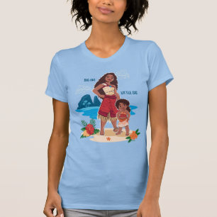 T-shirt Moana & Simea : Big Sis Little Sis