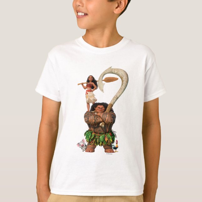 T-shirt Moana | True To Your Heart (Devant)