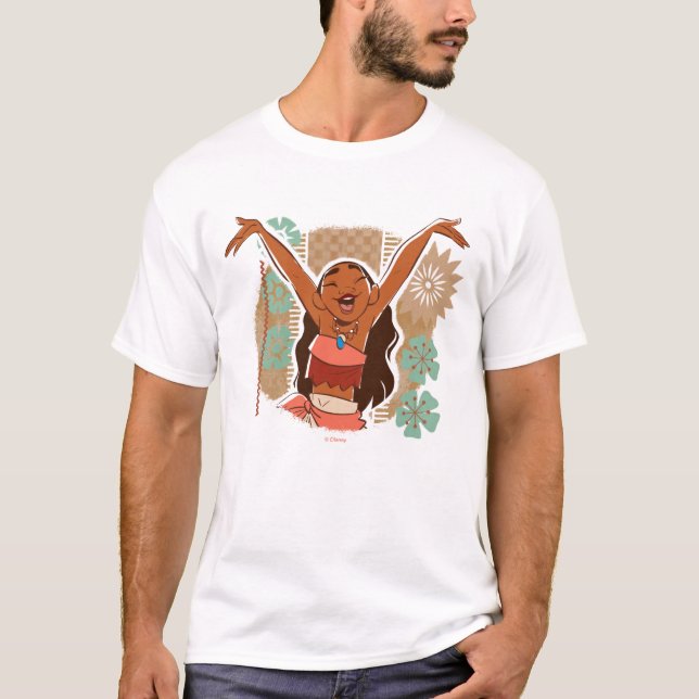 T-shirt Moana | Un Avec Les Vagues (Devant)