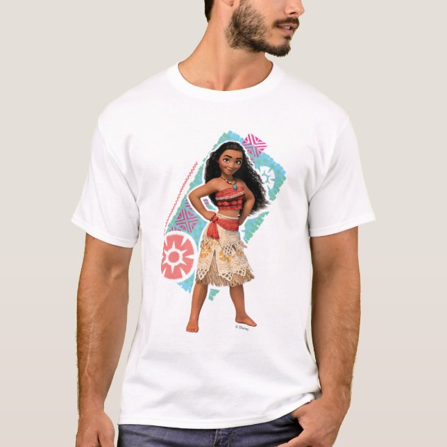 T-shirt Moana | Vintage Island Girl (Devant)